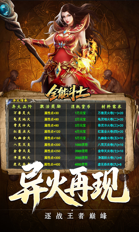 全能斗士_异法奇经八脉游戏截图